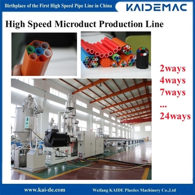 120 m/min Microductproductie machine voor optische vezels 14 / 10 mm