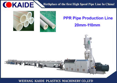 Hoogste de Productielijn30m/min 20mm110mm PPR Buis die van de Snelheidsppr Pijp Machine maken