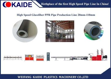 Duurzame Plastic Pijp Productiemachine, de Pijpproductielijn van Glassfiber PPR