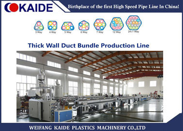 Communicatie van de de Pijpproductielijn van KDGX Plastic Kabelkanaal die Machine maken