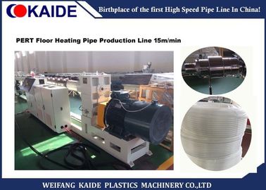 15m/min PE Pijpproductielijn 27*1.5*3m Afmeting Vloerverwarmingspijp die Machine maken