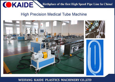 Medische Plastic Machines 2mm10mm pvc van de Buizenstelseluitdrijving/PE de Lijn van de Pijpuitdrijving
