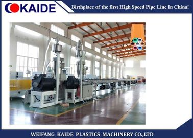 Plastic de Uitdrijvingsmachine van hoog rendementmicroduct voor HDPE Uitdrijvingspijpleiding