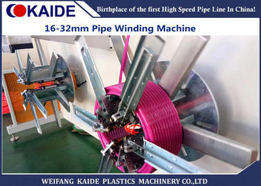 Hoge snelheidspe/de ELEGANTE/de Pijpcoiler van PEX Plastic Machine Geen Behoefte Handverrichting tijdens het rollen verwerkt