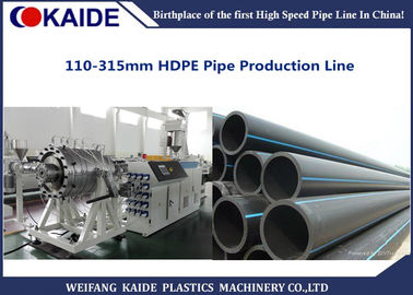 110mm315mm PE Pijpproductielijn/HDPE Pijp die Machine ISO Goedgekeurd maken